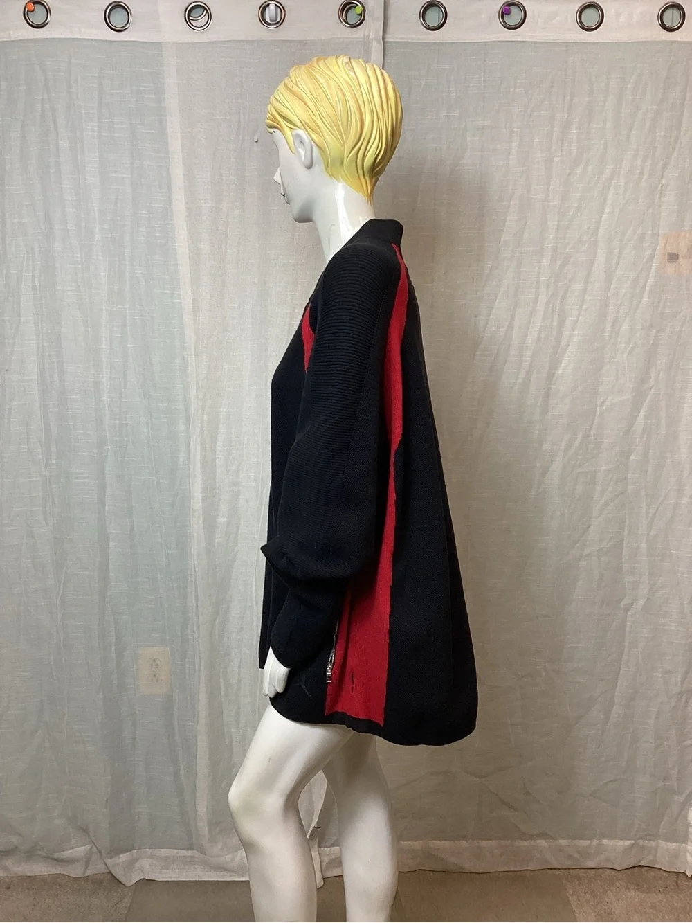 Nike Air Jordan Sportswear Tech Knit “Bred” Full-Zip sweater Jacket, Size: 2XL